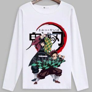 Demon Slayer Kimetsu Yaiba Tanjiro Giyu T-shirt